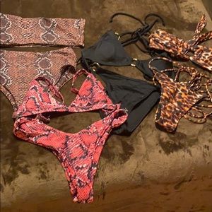 Cute swimsuits H&M,Zaful, etc small